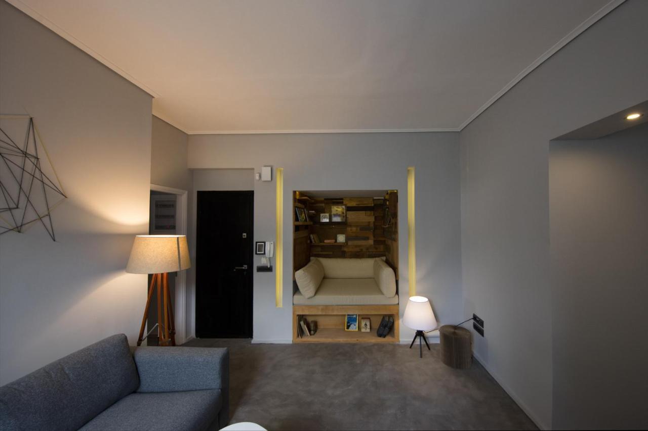 Appartamento Super Modern Minimal Flat Nr Metro & Arch. Museum Atene Esterno foto