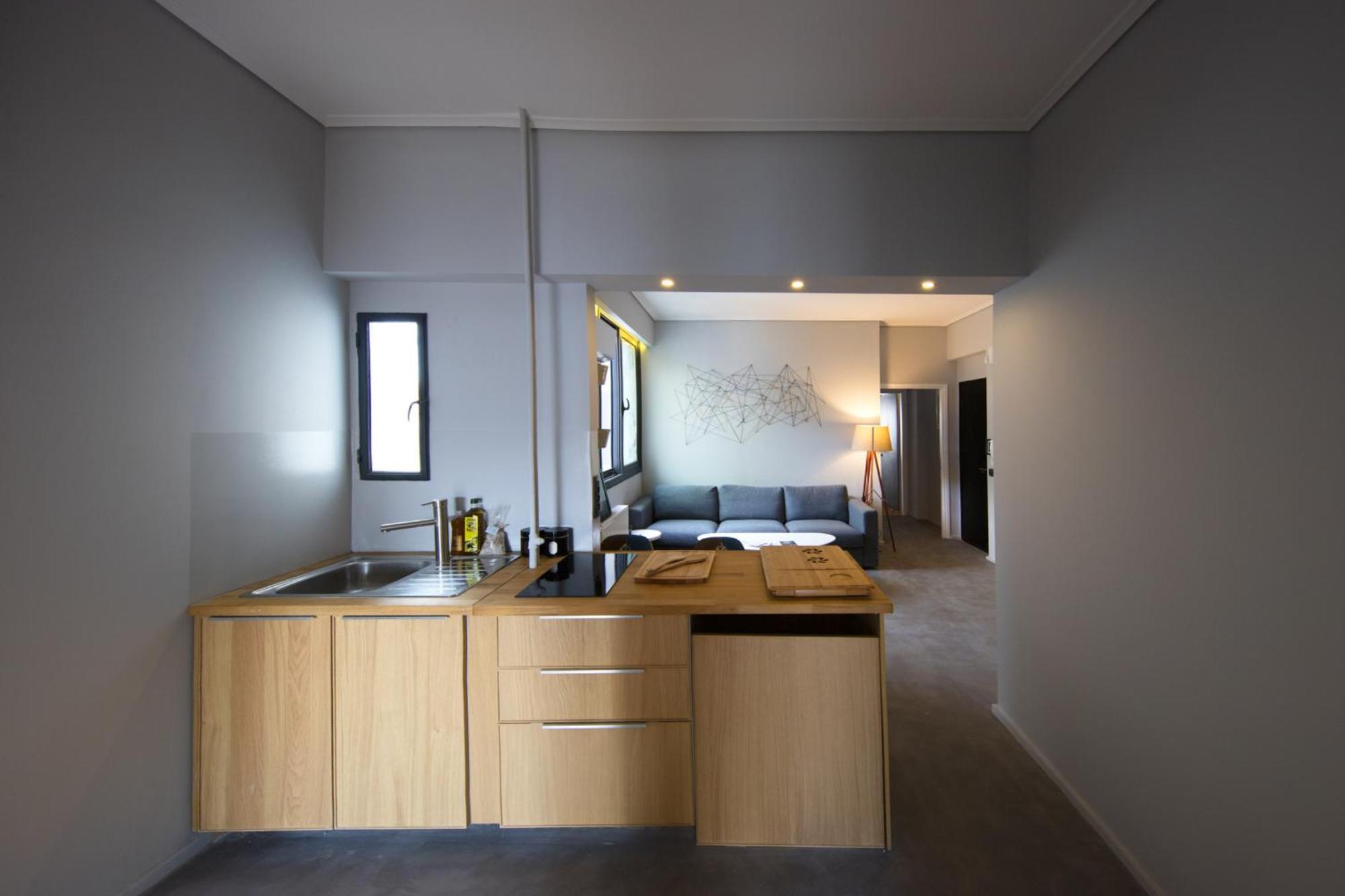 Appartamento Super Modern Minimal Flat Nr Metro & Arch. Museum Atene Esterno foto